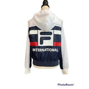 NWOT Fila  Zip Up Windbreaker Womens Size S